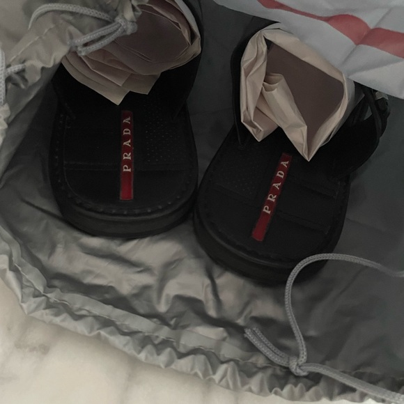 Prada Leather Sandals - Men’s Size 11 - Picture 3 of 8